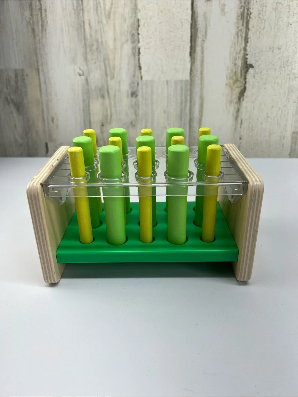 Lovevery Wooden Posting Stand Montessori Inspired Fine Motor Toy